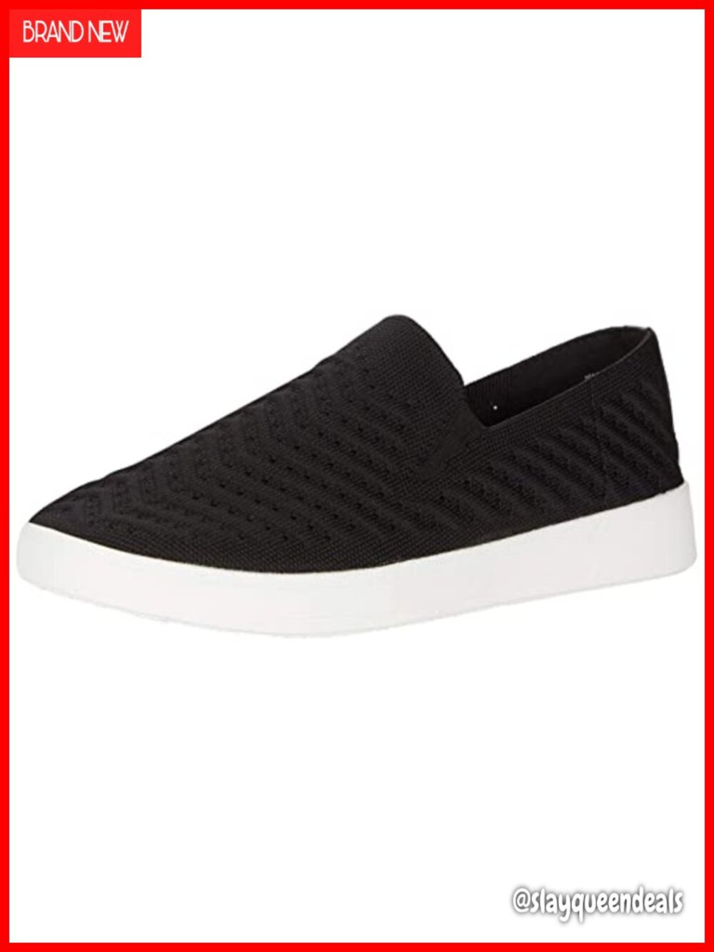 Stretch Knit Slip-On Sneaker Cushioned Yoga Pilates Pull-On